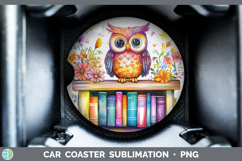 GorgeousKids 01 Bookshelf Car Coaster design.