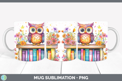 GorgeousKids 01 Bookshelf Mug Wrap design.