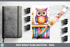 GorgeousKids 01 Bookshelf Pen Wrap design.