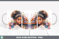 GorgeousKids 01 Bookshelf Mug Wrap design.