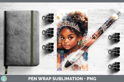 GorgeousKids 01 Bookshelf Pen Wrap design.
