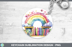 GorgeousKids 01 Bookshelf Keychain design.
