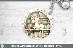 GorgeousKids 01 Bookshelf Keychain design.