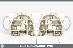 GorgeousKids 01 Bookshelf Mug Wrap design.