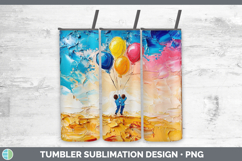 GorgeousKids 01 Thick Paint Tumbler design.