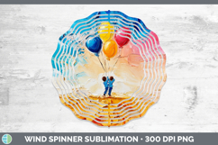 GorgeousKids 01 Thick Paint Wind Spinner design.
