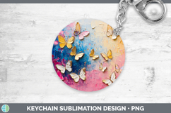 GorgeousKids 01 Thick Paint Keychain design.