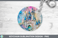 GorgeousKids 01 Thick Paint Keychain design.