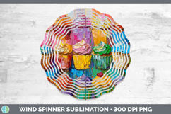 GorgeousKids 01 Thick Paint Wind Spinner design.