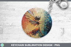 GorgeousKids 01 Thick Paint Keychain design.