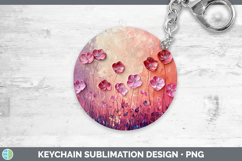 GorgeousKids 01 Thick Paint Keychain design.