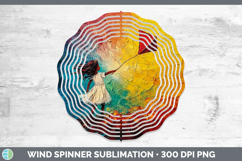 GorgeousKids 01 Thick Paint Wind Spinner design.