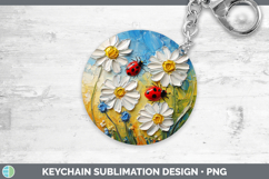 GorgeousKids 01 Thick Paint Keychain design.