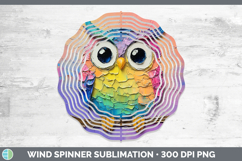 GorgeousKids 01 Thick Paint Wind Spinner design.