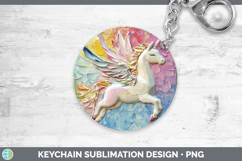 GorgeousKids 01 Thick Paint Keychain design.