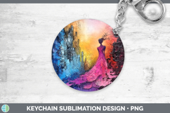 GorgeousKids 01 Thick Paint Keychain design.