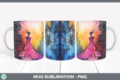 GorgeousKids 01 Thick Paint Mug Wrap design.