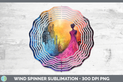 GorgeousKids 01 Thick Paint Wind Spinner design.