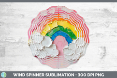 GorgeousKids 01 Thick Paint Wind Spinner design.