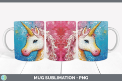 GorgeousKids 01 Thick Paint Mug Wrap design.