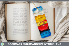 GorgeousKids 02 Thick Paint Bookmark design.