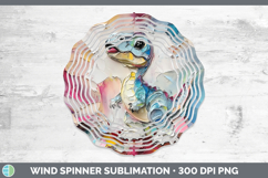 GorgeousKids 02 Thick Paint Wind Spinner design.