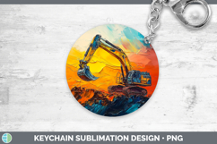 GorgeousKids 02 Thick Paint Keychain design.