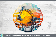 GorgeousKids 02 Thick Paint Wind Spinner design.