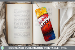 GorgeousKids 02 Thick Paint Bookmark design.