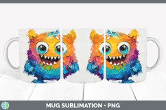 GorgeousKids 02 Thick Paint Mug Wrap design.