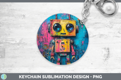 GorgeousKids 02 Thick Paint Keychain design.