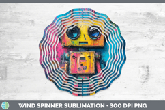 GorgeousKids 02 Thick Paint Wind Spinner design.