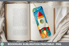 GorgeousKids 02 Thick Paint Bookmark design.