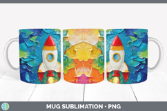 GorgeousKids 02 Thick Paint Mug Wrap design.
