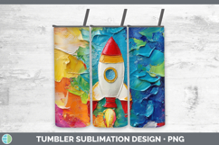 GorgeousKids 02 Thick Paint Tumbler design.