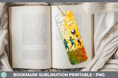 GorgeousKids 02 Thick Paint Bookmark design.