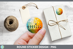 GorgeousKids 02 Thick Paint Stickers design.