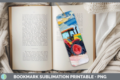 GorgeousKids 02 Thick Paint Bookmark design.