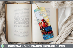 GorgeousKids 02 Thick Paint Bookmark design.