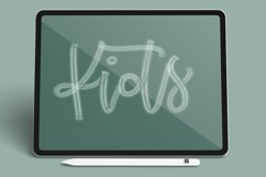 Kids - Paintbrush Brush - Procreate Brush Product Image 1
