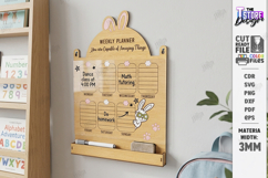 Kids Weekly Wall Planners Laser Cut Bundle | Nursery Decor Product Image 22
