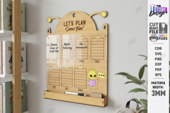 Kids Weekly Wall Planners Laser Cut Bundle | Nursery Decor Product Image 16