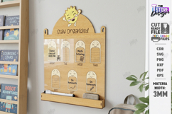 Kids Weekly Wall Planners Laser Cut Bundle | Nursery Decor Product Image 19