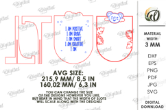 3D Kids Affirmation Sign Lasercut. Nursery decor SVG Product Image 2
