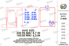 3D Kids Affirmation Sign Lasercut. Nursery decor SVG Product Image 2