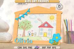 Kids Art Frames Laser Cut Bundle|Drawing Frames|Wall Decor Product Image 7