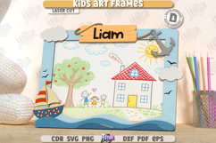 Kids Art Frames Laser Cut Bundle|Drawing Frames|Wall Decor Product Image 8
