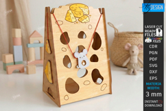 Kids Wooden Balance Toy Laser Cut | Kids Laser | Board Games Product Image 1