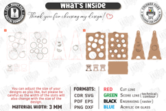 Kids Balance Toys Laser Cut Bundle | Interactive Games SVG Product Image 9