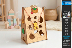 Kids Wooden Balance Toy Laser Cut | Kids Laser | Board Games Product Image 1